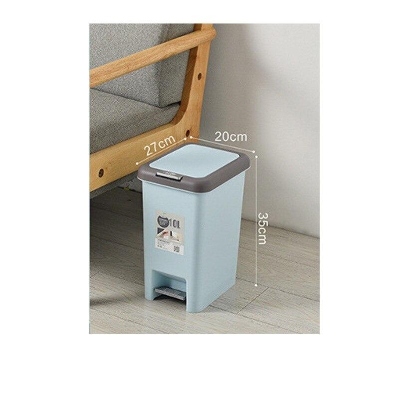 10 L Pedal Bin Trash Can