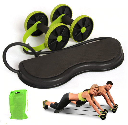 Ab Roller Wheel with Mat | Multi Function Ab Machine