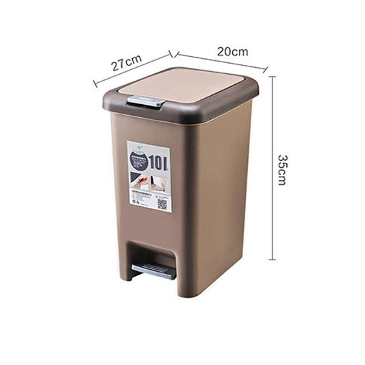 10 L Pedal Bin Trash Can