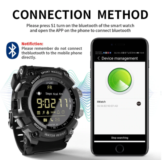 Military Smartwatch l Military Sport Smartwatch