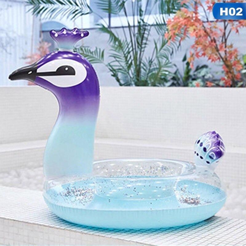 Large Rainbow Inflatable Unicorn Pool Float (200cm)
