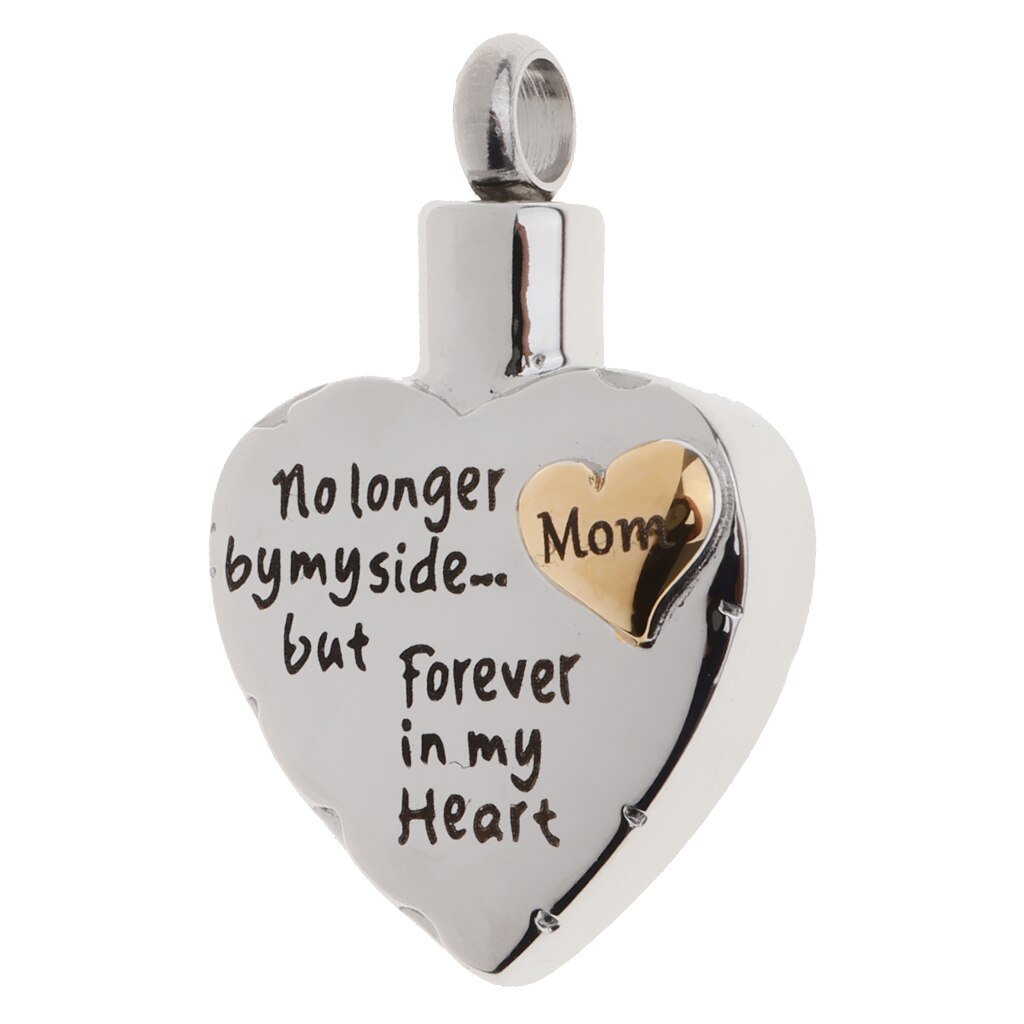 No Longer by My Side Heart in Heart Necklace