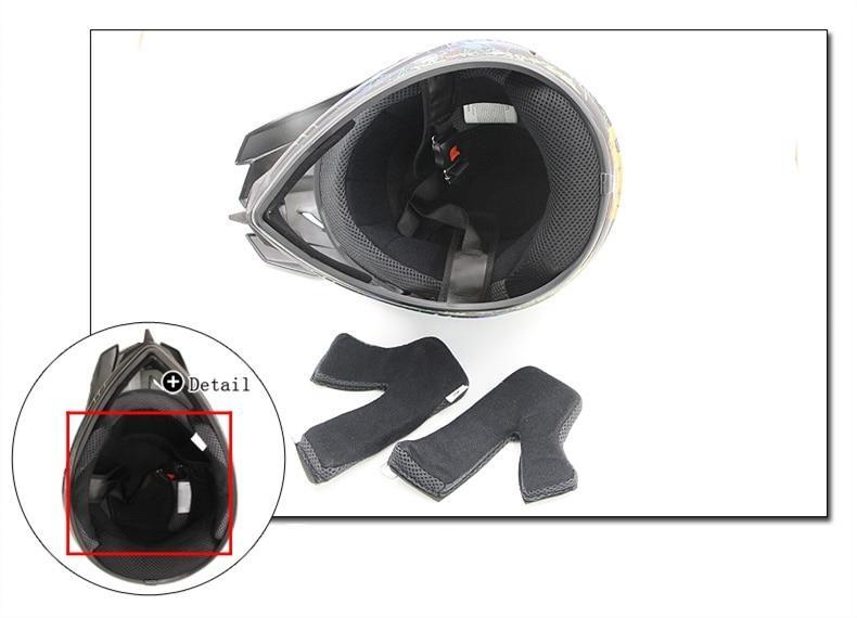 Bundle Motocross Helmet with Goggles, Glove and Face Mask ALL IN ONE - Balma Home