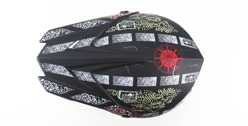 Bundle Motocross Helmet with Goggles, Glove and Face Mask ALL IN ONE - Balma Home