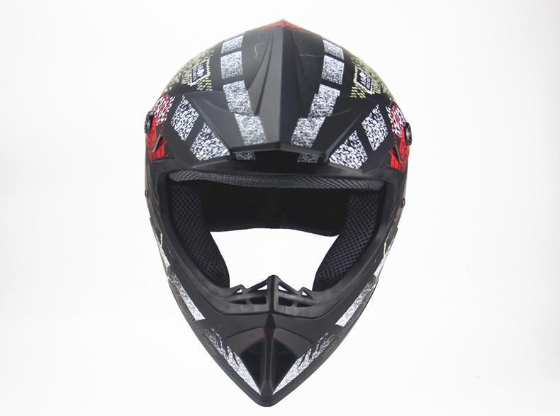 Bundle Motocross Helmet with Goggles, Glove and Face Mask ALL IN ONE - Balma Home