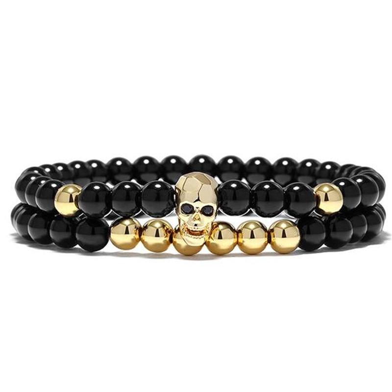 Skull Bracelet - Mens Skull Bracelets