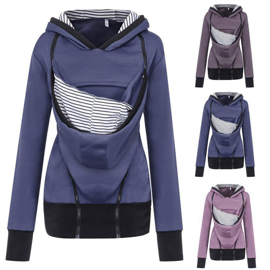 Nursing Hoodie - Maternity Nursing Hoodie
