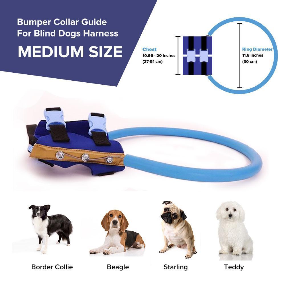 Bumper Collar Guide For Blind Dogs Harness - Balma Home