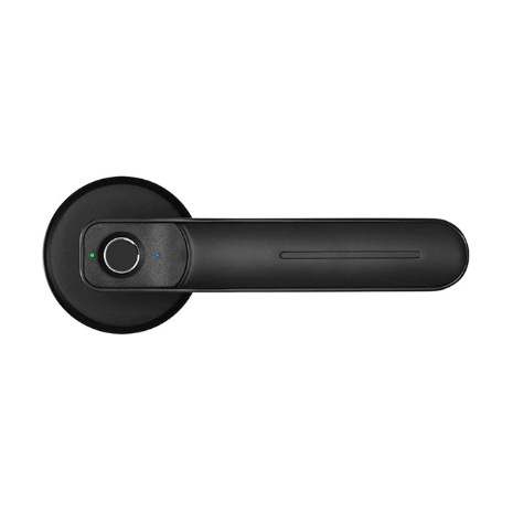 Smart Door Lock Fingerprint Handle Anti-Theft Electronic Door Lock Biometric Keyless With 2 Keys
