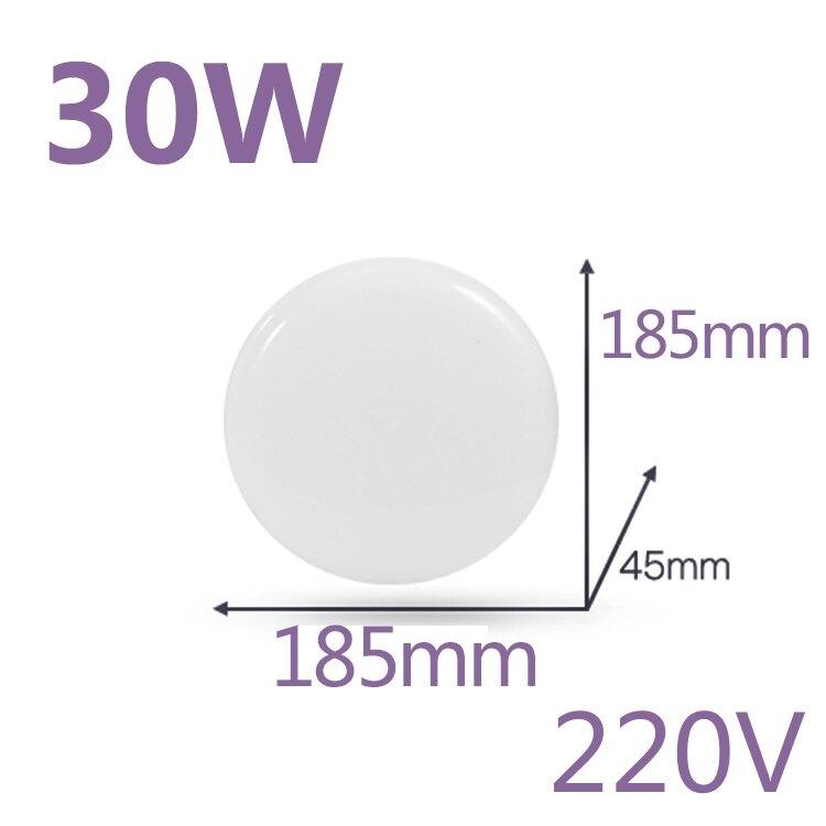 Dimmable Modern Minimalist LED Round Shaped Acrylic Flush Mount Ceiling Light