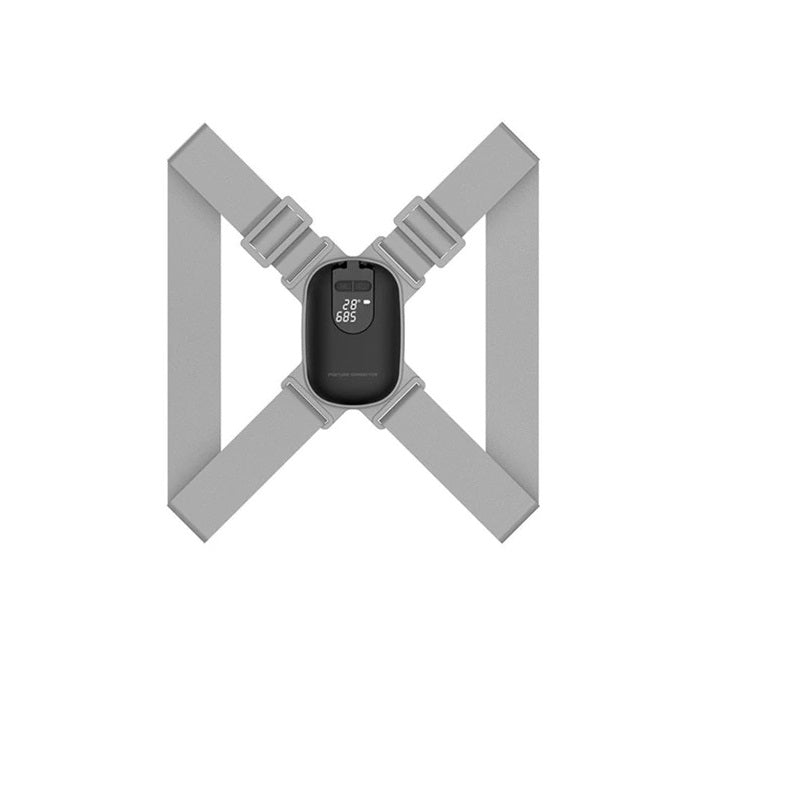 Adjustable Smart Posture Corrector with Vibration and Counter for Back Straightener Function Shoulder Brace