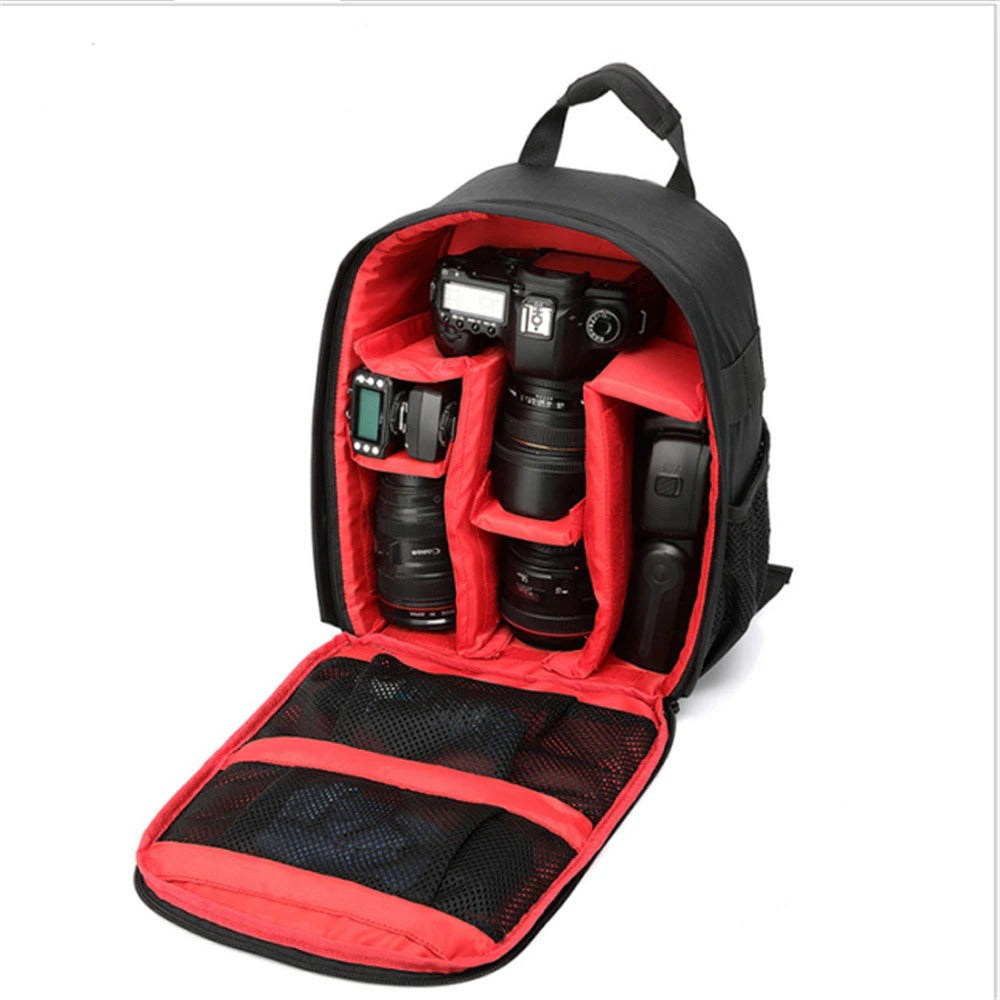 Camera Bag Breathable Backpack Waterproof Shockproof Camera Hard Travel Case