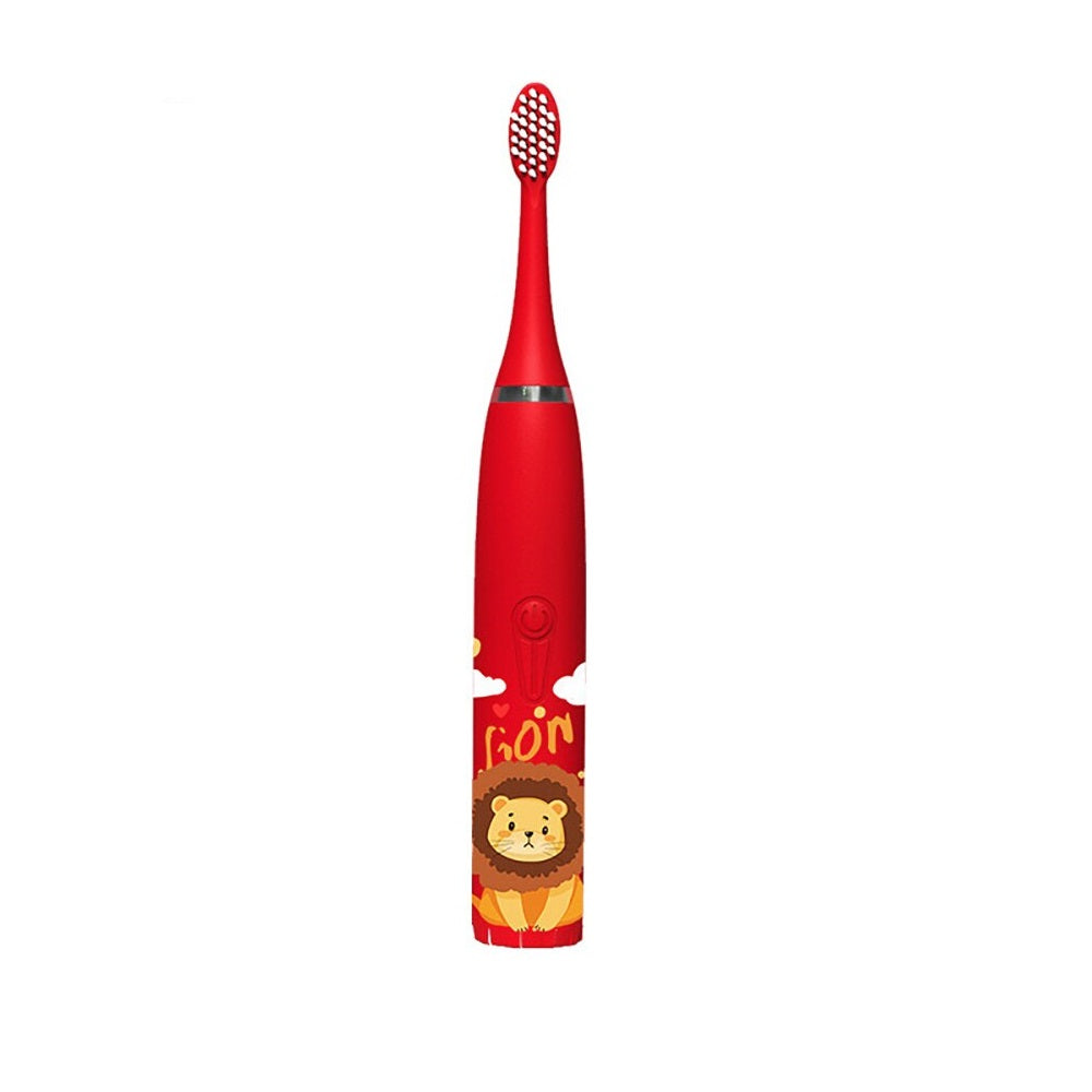 Toothbrush Electric Cartoon Pattern With Replace Toothbrush Heads Electric Toothbrush For Kids