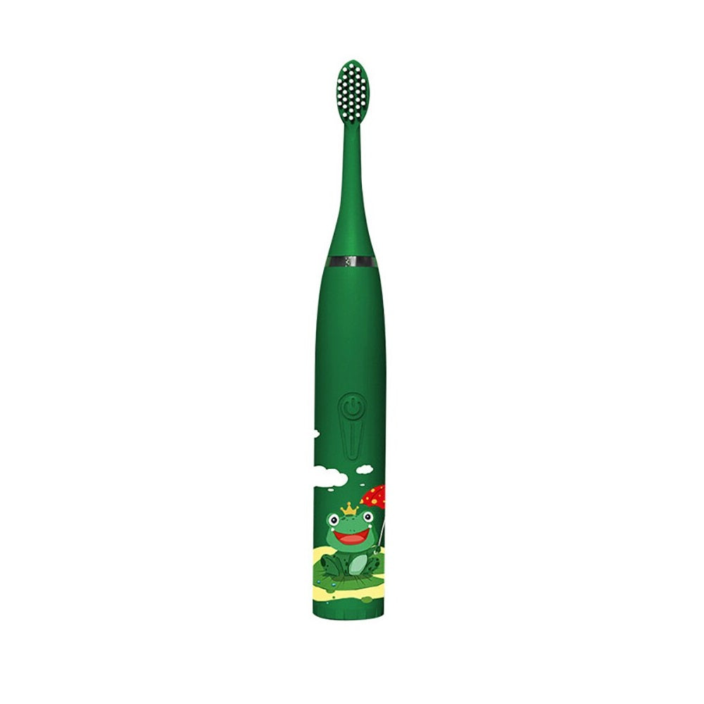 Toothbrush Electric Cartoon Pattern With Replace Toothbrush Heads Electric Toothbrush For Kids