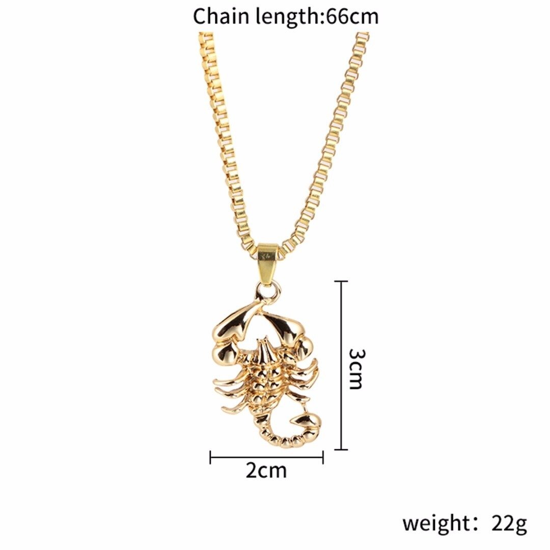 Gorgeous Zodiac Sign Pendant Necklaces Scorpio