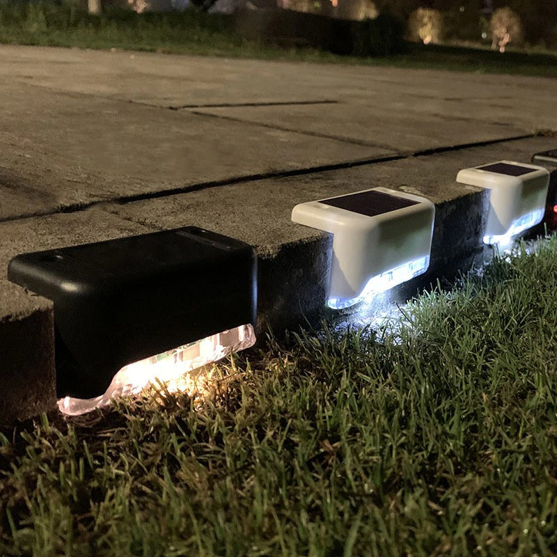 4pcs Solar Post Lights