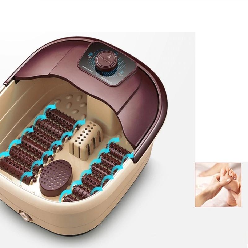 Luxury 12 Rolling Massage Wheels Foot Spa