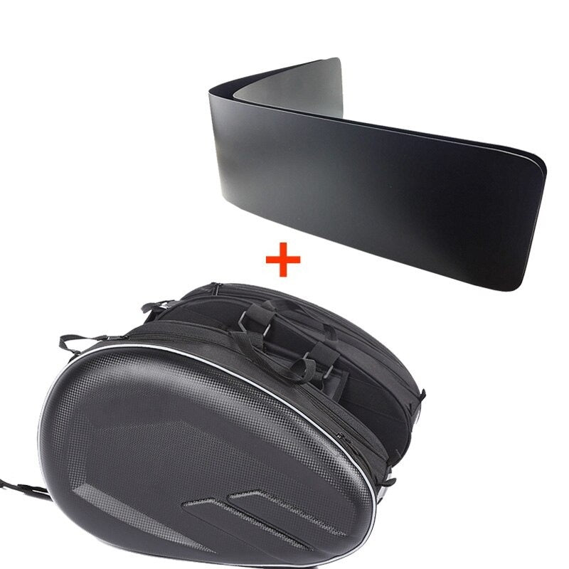 Waterproof Motorcycle Saddle Bag Leather Saddle Bag for Motorcycle Side Helmet Riding Travel Bags