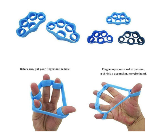 3 Pc Forearm Strengthener - Extensor Training Bands - Balma Home