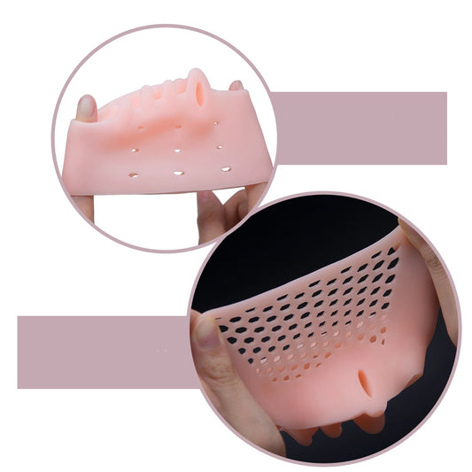 2pcs  Toe Separators Foot Relax Toe Spacers Pain Relief Yoga Toes with Soft Gel Pads for Feet Callus Prevention