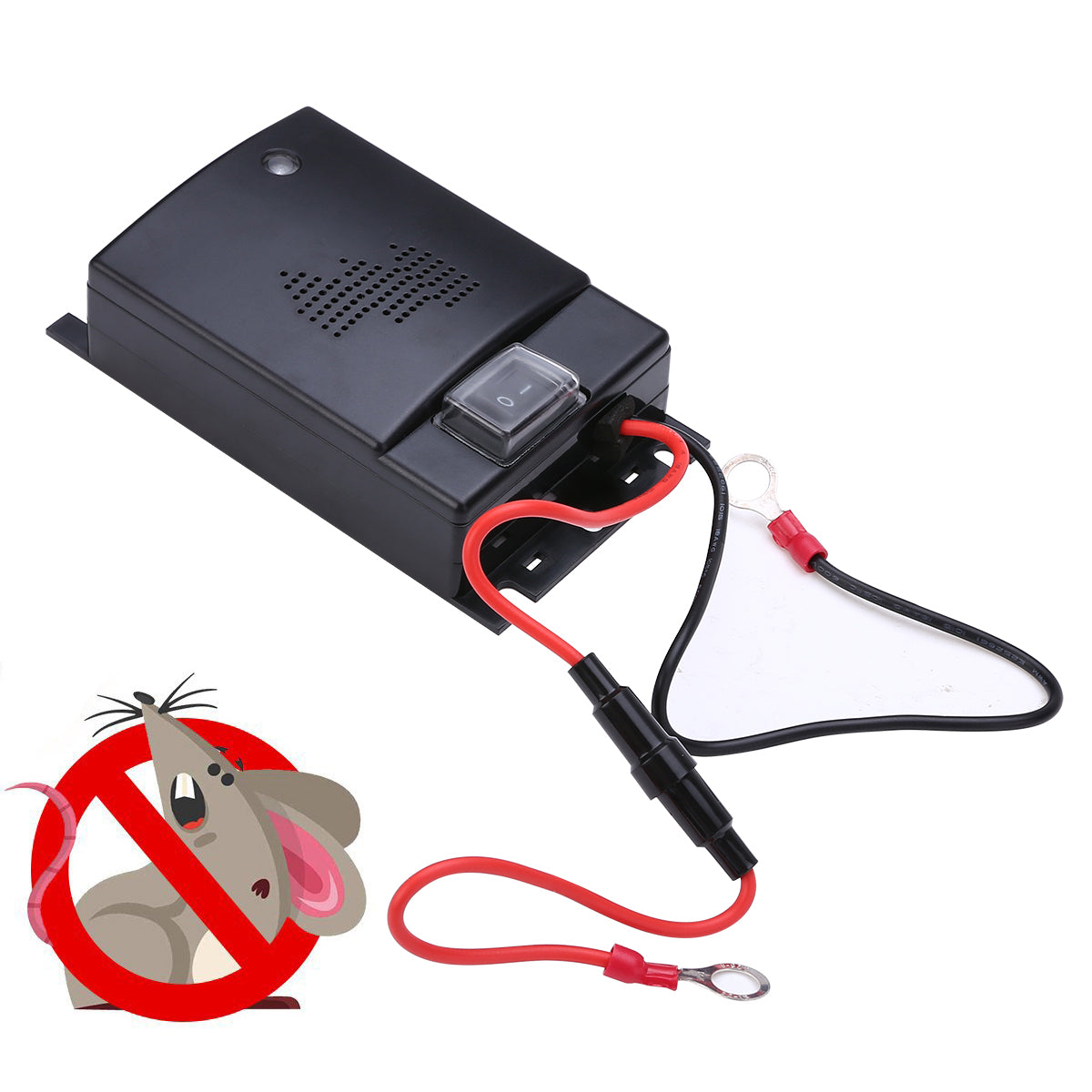 Ultrasonic Car Mice Repeller | Portable, Self-Powered & Effective for Vehicle Protection Against Rodents
