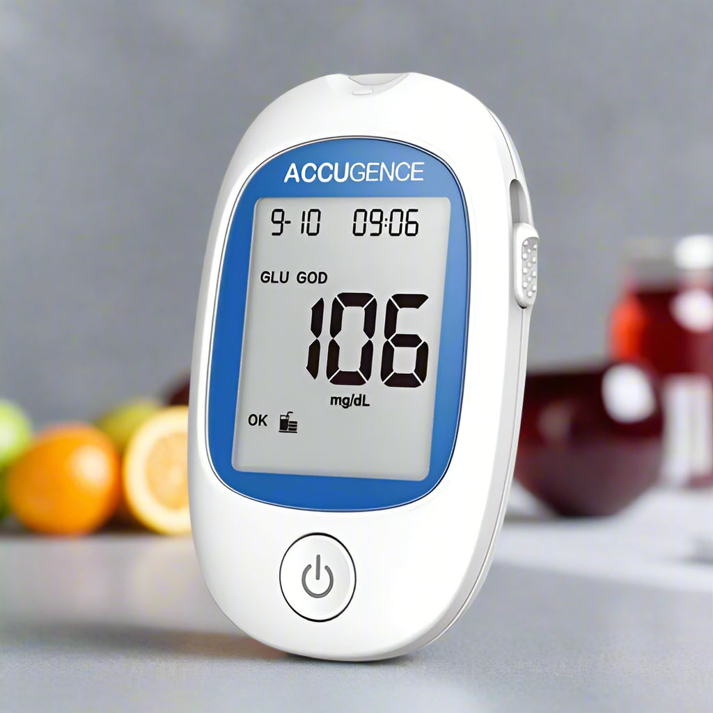 Ketone Blood Meter Kit for Accurate Ketosis Testing & Monitoring - Includes Test Strips & Lancets for Home Use