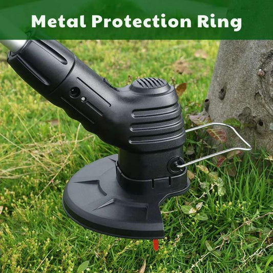 Cordless Grass Trimmer with High-Power Battery for Lawn Care & Garden Maintenance