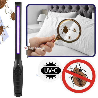 Multi-Surface UV Sanitizer Light Bulb Bed Bug Deterrent - Effective Germicidal Solution