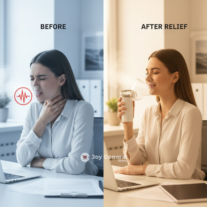 Portable Mesh Nebulizer for Cough | Compact, Rechargeable & Easy to Use for Respiratory Relief in Infants and Adults