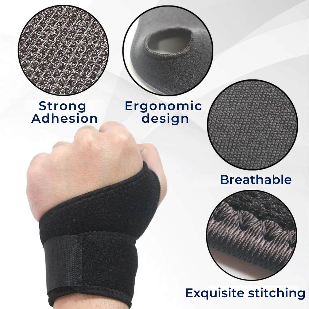 Orthopedic Wrist Brace | Adjustable Fit for Pain Relief & Stability in Injuries, Arthritis, and Carpal Tunnel
