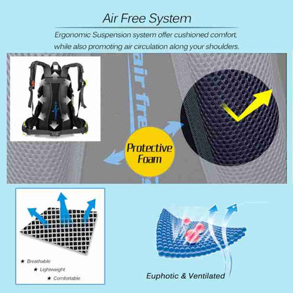 40L Waterproof Hiking Backpack with Multiple Compartments for Camping, Travel, and Outdoor Adventures