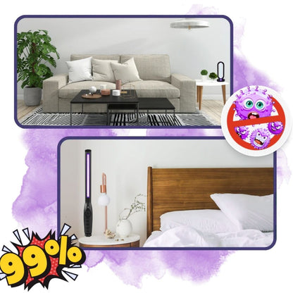 Multi-Surface UV Sanitizer Light Bulb Bed Bug Deterrent - Effective Germicidal Solution