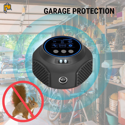Smart Squirrel Indoor Repeller | 360° Coverage, Ultrasonic Technology & Safe for Home Use