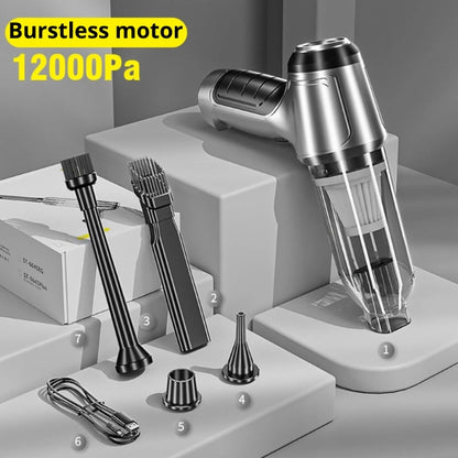 PowerClean: Cordless Handheld Vacuum – Ideal for Car and Home