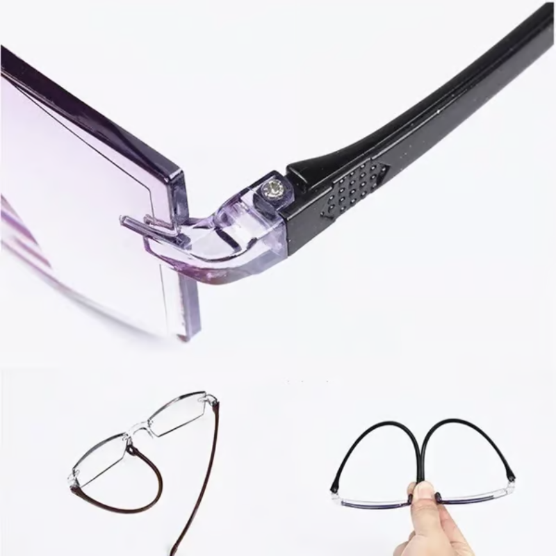 Intelligent Dual Focus Glasses | Anti-Blue Light Protection & Lightweight Frame for Clearer Vision and Reduced Eye Strain