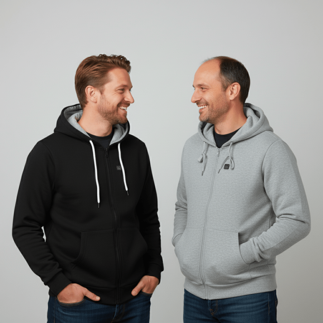 Men's Heated Hoodie Zip