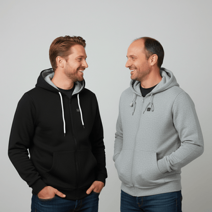 Men's Heated Hoodie Zip