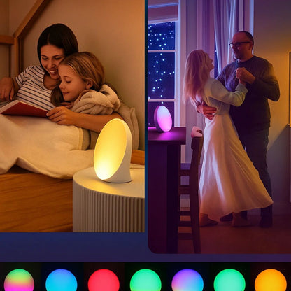 Sunrise Alarm Clock | Best Natural Wake-Up Sunrise Light with Ambient Lighting for Heavy Sleepers & Dark Mornings