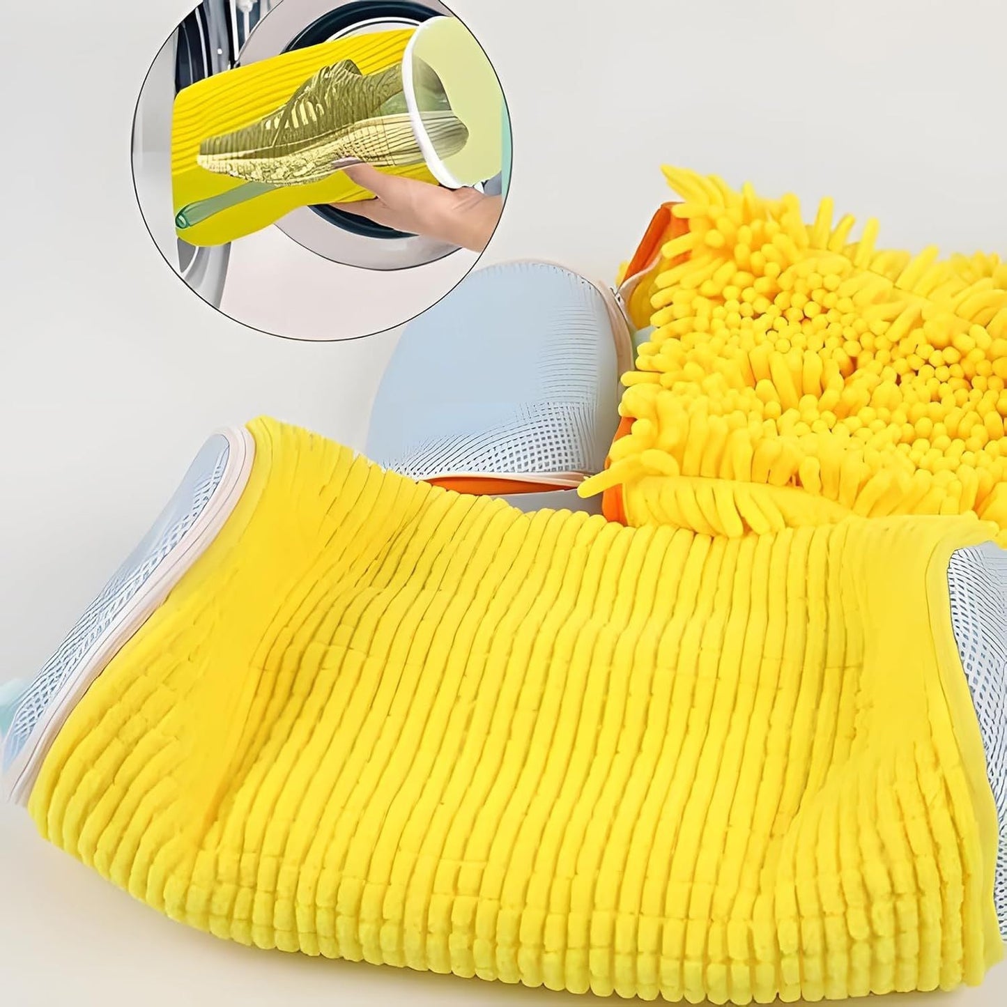 Laundry Shoe Bag | Soft Bristle Design for Gentle Cleaning & Protection Against Damage for All Shoe Types