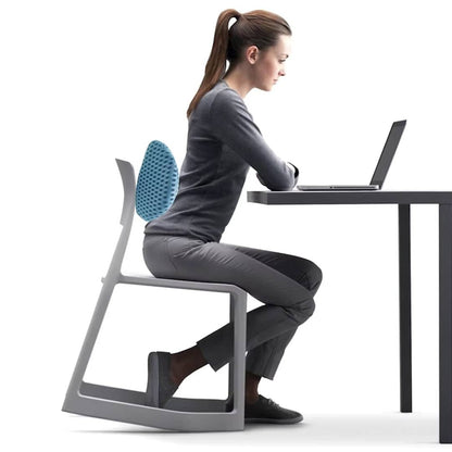 Lumbar Support Cushion | Ergonomic Design for Lower Back Pain Relief | Ideal for Office, Driving & Home Use