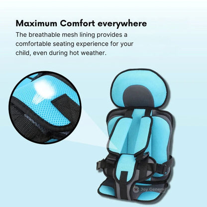 Kids Portable  Seat Safety Harness - Safe Foldable Booster Seat for Children's for Home, Restaurants & Travels
