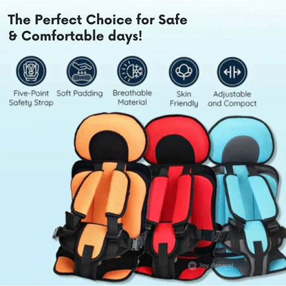 Kids Portable  Seat Safety Harness - Safe Foldable Booster Seat for Children's for Home, Restaurants & Travels