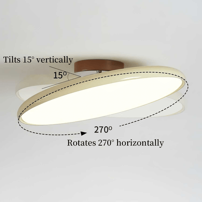 Adjustable Ceiling Lamp | Sleek Circular Design with Customizable Lighting for Indoor Spaces