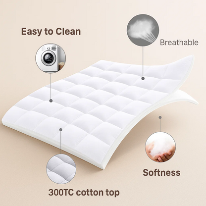 Cooling Mattress Topper | Breathable, Supportive & Ideal for Back Pain Relief
