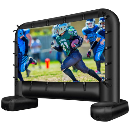 Outdoor Movie Screen And Projector | Weatherproof, Quick Setup & Perfect for Backyard Movie Nights