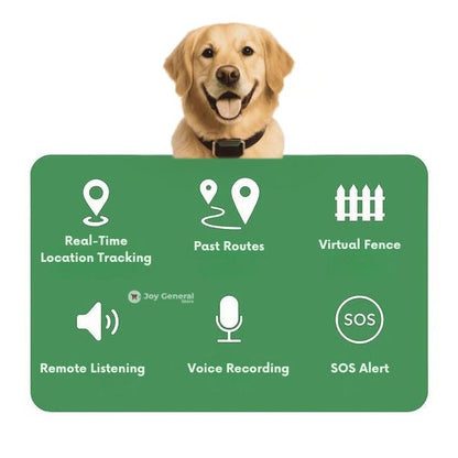 GPS Dog Collar | Waterproof, Adjustable & Unlimited Range for Real-Time Tracking