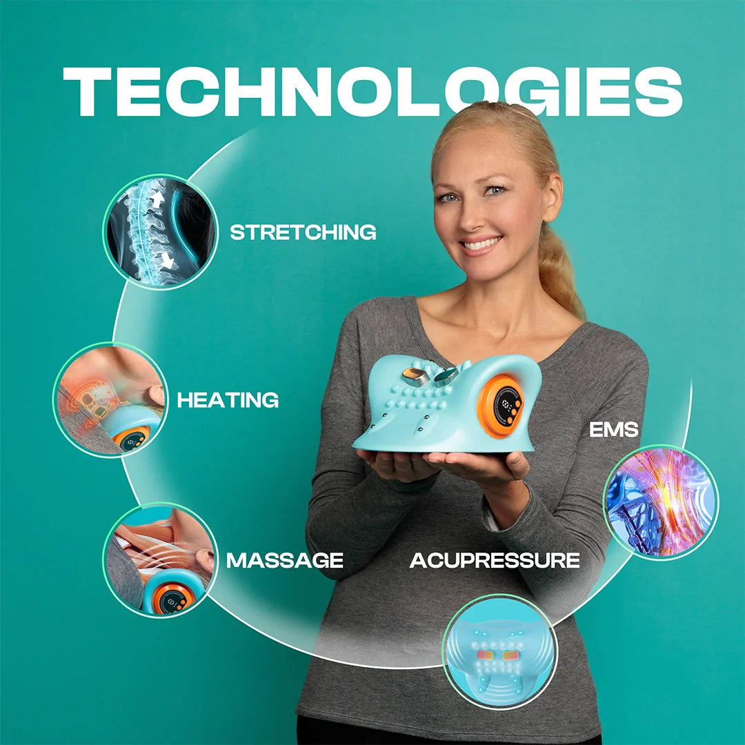 Hugging Neck Massage | Deep Tissue, Portable & Ideal for Muscle Recovery and Neck Pain Relief