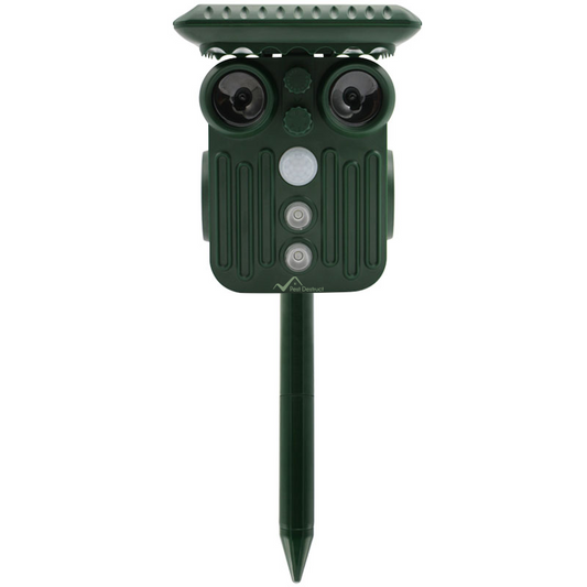 Ultrasonic Solar Deer Repeller | 5 Adjustable Modes, Waterproof & Eco-Friendly for Home Gardens and Yards