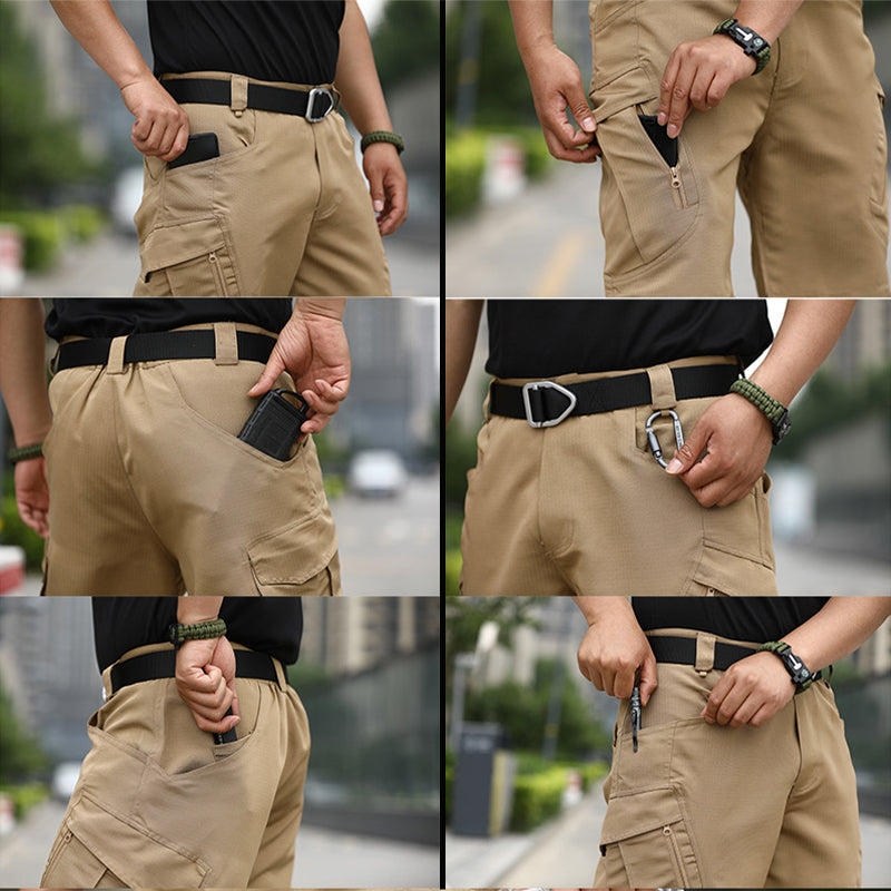 Tactical Shorts for Men | Outdoor Waterproof Tactical Cargo Pants, Army Pants & Hiking Trekking Pants Style