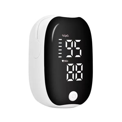 Fingertip Pulse Oximeter | Accurate Blood Oxygen Monitor with LED Display for Home and Travel Use